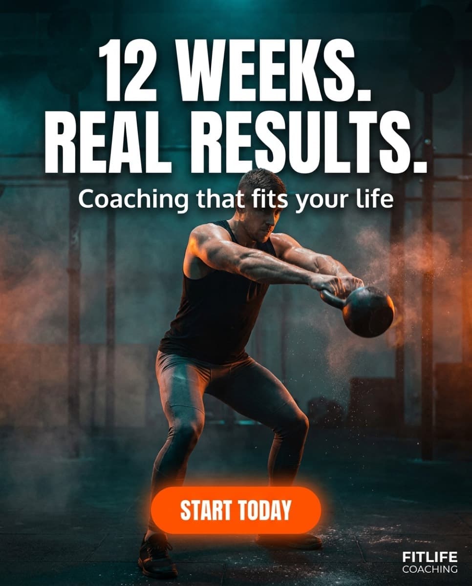 Fitness coaching ad