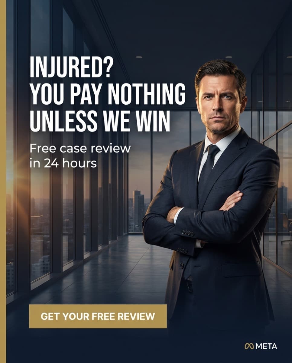 Personal injury lead ad