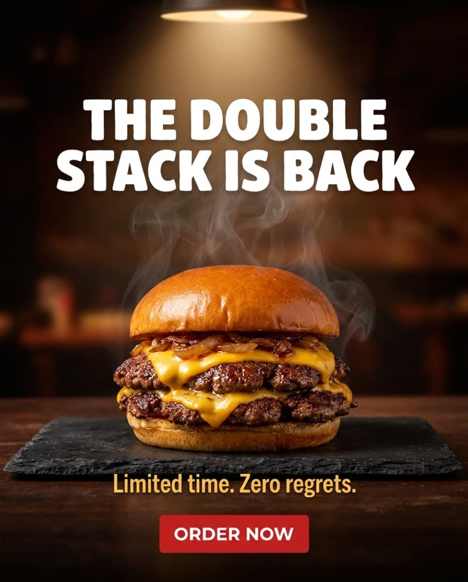 Restaurant LTO ad