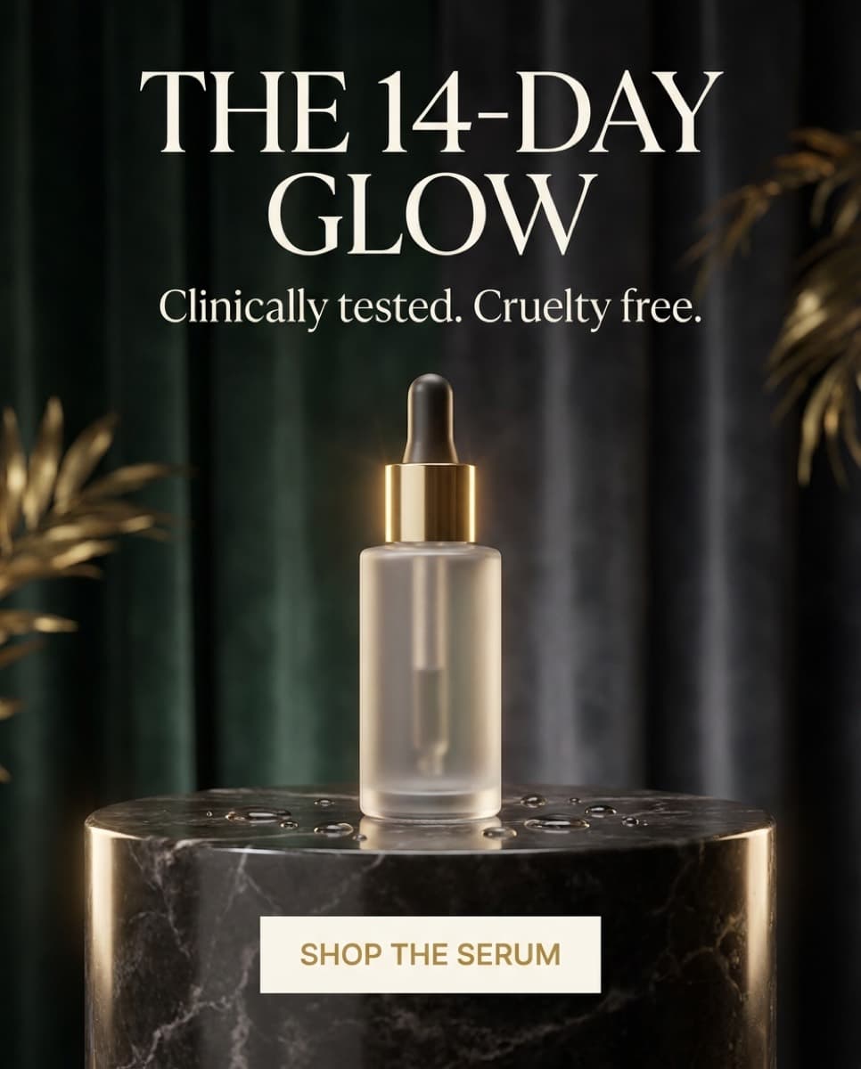 Skincare DTC ad
